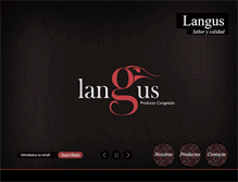 Tablet Screenshot of langusseafood.com